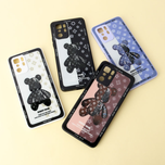قاب پشت گلسی Robot Bear محافظ لنزدار Xiaomi Poco X3 GT