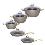 سرویس پخت و پز 10 پارچه ام جی اس مدل فورج ساده