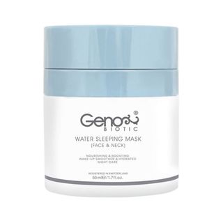ماسک صورت ژنوبایوتیک مدل 01 حجم 50 میلی‌لیتر آبرسان، جوان‌کننده و ضد چروک مناسب انواع پوست با عصاره طبیعی برای خانم‌ها و آقایان