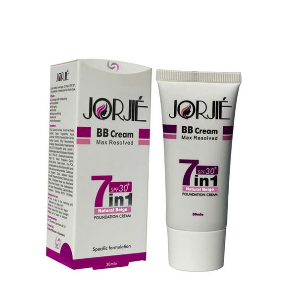 کرم ضد آفتاب رنگی ژرژیه spf30 مدل NB مناسب برای انواع پوست حجم 30 میلی لیتر