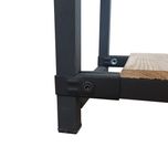 شلف طبقه فلز و چوب مدل مِهراد