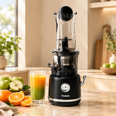 عصاره‌گیر و بستنی‌ساز تیوارکس | TIVARX Slow Juicer TX-3001