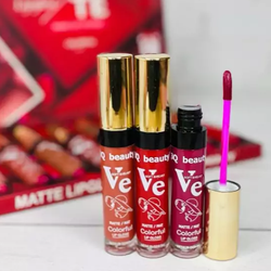 رژلب مایع 3Q BEAUTY با 12 رنگ متنوع (تک)