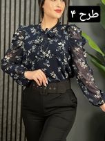 شومیز آستین پف کد 1643