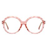 فریم عینک طبی گرد مدل TR3502C46-P03 مناسب برای صورت گرد و بیضی