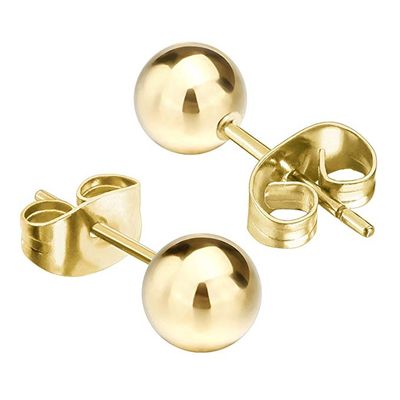 گوشواره میخی طرح توپی مدل 685 سایز 4*367