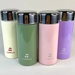 تراول ماگ رنگ پاستیلی گیلاسی LeHua حجم 350 میلی لیتر
