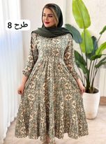 پیراهن فلور آذین کد 1501