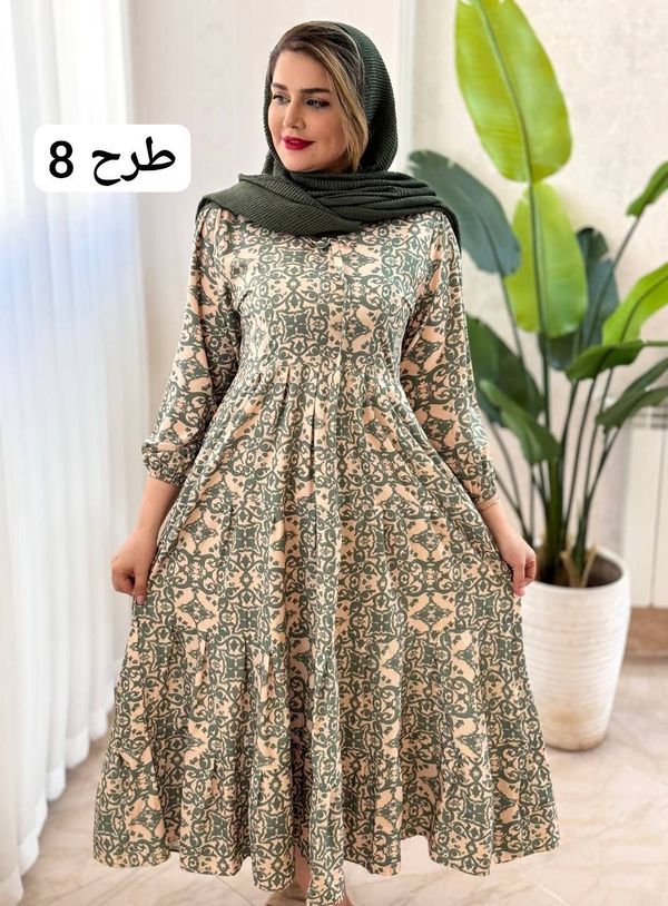 پیراهن فلور آذین کد 1501