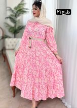 پیراهن فلور آذین کد 1501