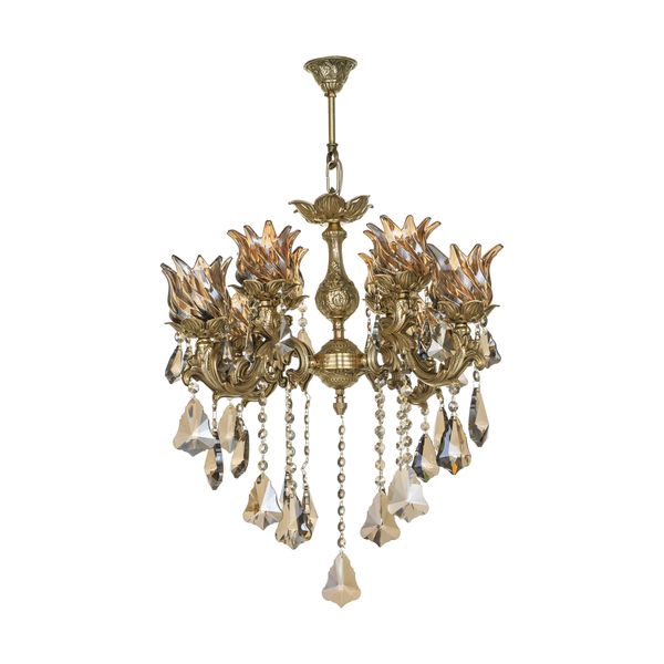 لوستر 8 شعله شاهان تک کد M/6016