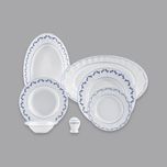 سرویس غذاخوری 29 پارچه 6 نفر چینی زرین ایران مدل فرانسیس سری نئوکلاسیک درجه یک