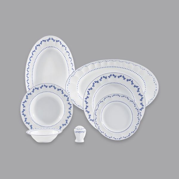 سرویس غذاخوری 29 پارچه 6 نفر چینی زرین ایران مدل فرانسیس سری نئوکلاسیک درجه یک