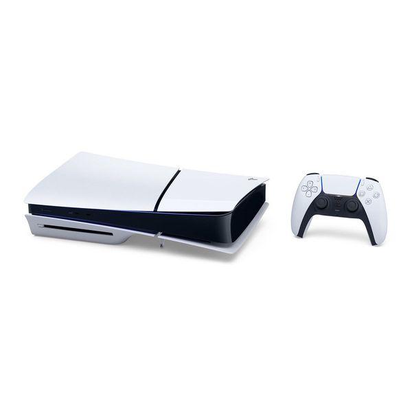 کنسول بازی سونی مدل PlayStation 5 Slim ظرفیت یک ترابایت ریجن 2016A اروپا به همراه دسته اضافی و پایه شارژر و هدست Elite