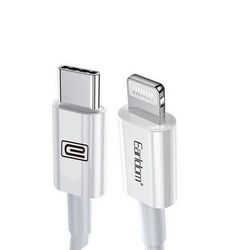 کابل تبدیل USB-C به لایتنینگ ارلدام مدل EC-086 طول 1 متر