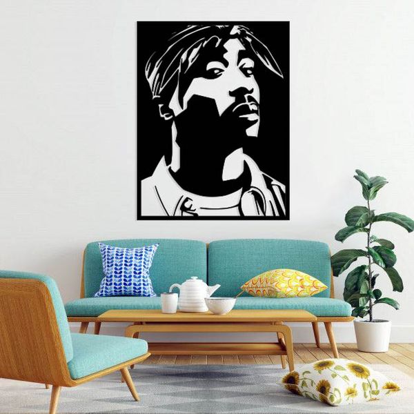 استیکر دیواری طرح توپاک