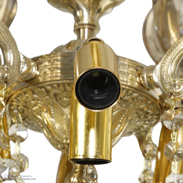 لوستر 16 شعله شاهان تک مدل 1621