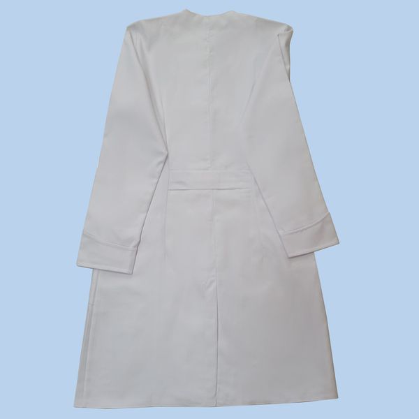 روپوش پزشکی زنانه خضرا مدل صدف کد 32400