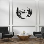 دیوارکوب مدل چوبی منظره کد T65-1