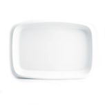 دیس چینی مستطیل لازانیا چینی زرین ایران سایز 40 درجه یک