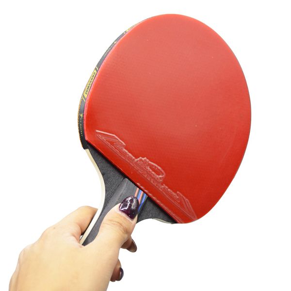 راکت پینگ پنگ سرعتی 5 لایه مدل GS-M-272002 بسته دو عددی به همراه توپ