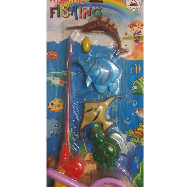 اسباب بازی مدل ست ماهیگیری مغناطیسی مجموعه 6 عددی