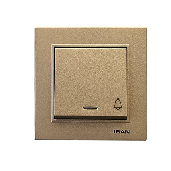 کلید زنگ ایران الکتریک مدل برلیان