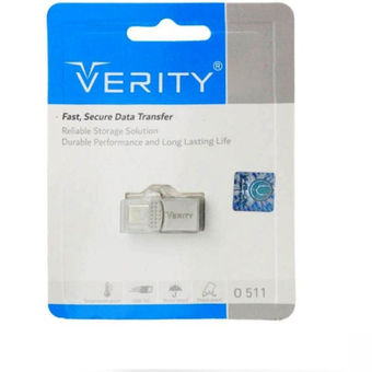 فلش مموری OTG دار وریتی مدل O511 ظرفیت 128 گیگابایت USB 3