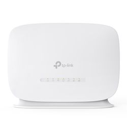 مودم روتر 4G تی‌پی‌لینک مدل TL-MR105 با پشتیبانی از شبکه‌های LTE/4G/3G/2G، استاندارد IEEE 802.11b/g/n، فرکانس 2.4 گیگاهرتز، فایر