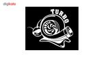 استیکر خودرو طرح Turbo2
