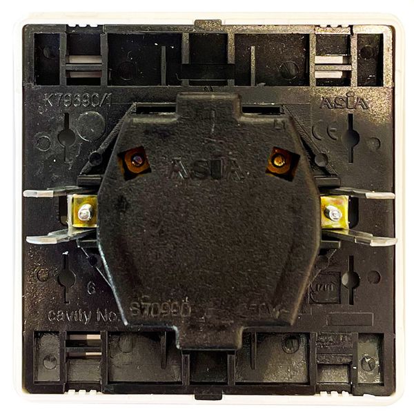 کلید زنگ ملودی صنایع آسیا الکتریک مدل کریستال BLK-GLD