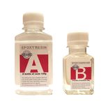 مایع رزین اپوکسی مدل A-B حجم 120 میلی لیتر به همراه هاردنر