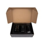 ست کامل سه عددی اسپرسوساز سفری اصلی گارانتی دار رنگ قرمز اقساطی پک کادویی پرمیوم