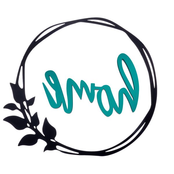 استیکر آرتافرین مدل home چوبی مجموعه 2 عددی