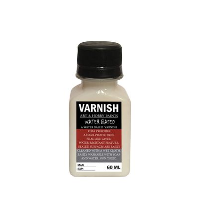 وارنیش مدل water based حجم 60 میلی لیتر