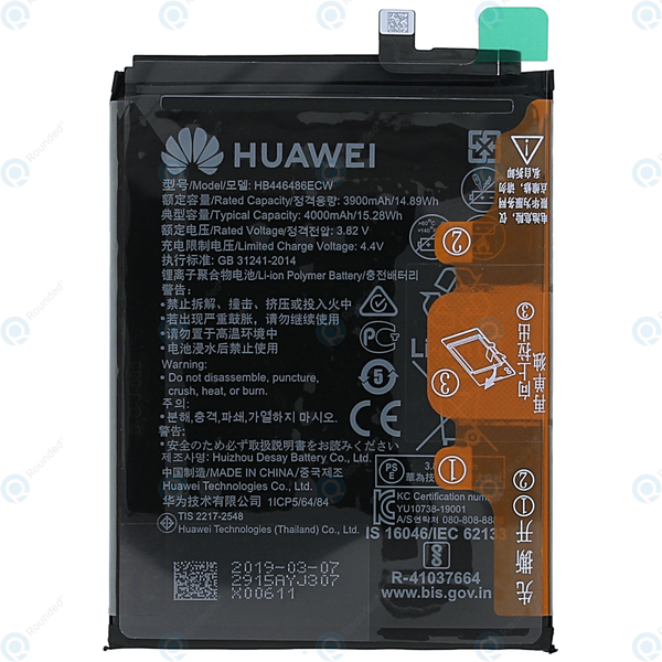 باتری موبایل هوآوی P20 LITE 2019 مدل HB446486ECW