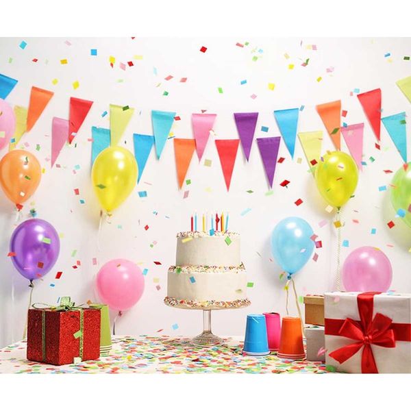 بادکنک طرح رنگی مجموعه 10 عددی