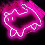 چراغ خواب مدل نئون فلکسی طرح گربه*711