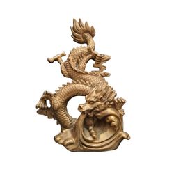 مجسمه برنزی مدل اژدهای زودیاک طرح آتش بر دهان کد CHINA