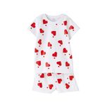 ست تی‌شرت آستین کوتاه و شلوارک راحتی نوزادی مدل MDSS-CH3751