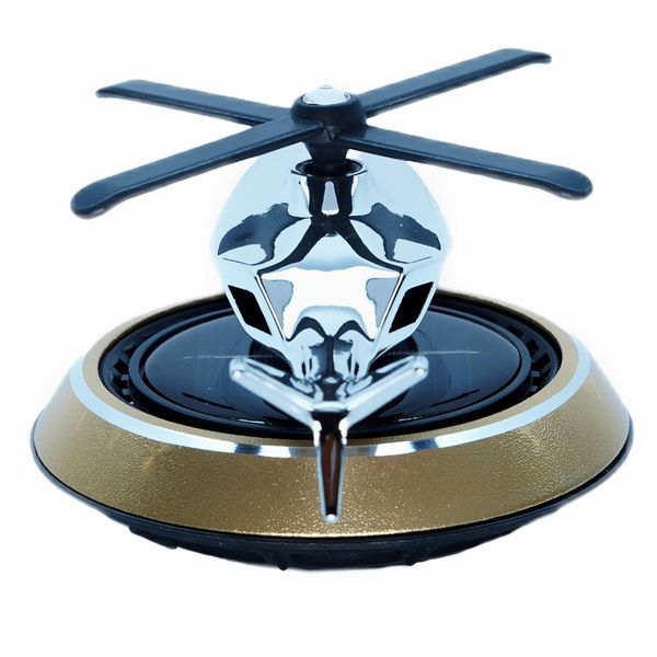 خوشبو کننده هوای خودرو هلیکوپتری با پنل خورشیدی مدل C919 Solar Helicopter aromatherapy