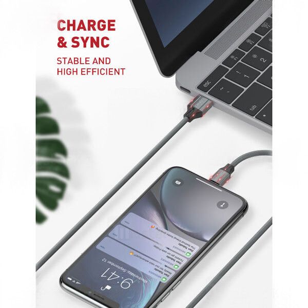 کابل تبدیل USB به microUSB الدینیو مدل LS441 01st طول 1 متر