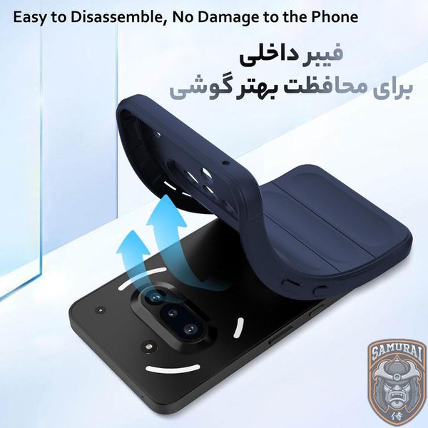 کاور سامورایی مدل Uflax مناسب برای گوشی موبایل ناتینگ Phone 3a