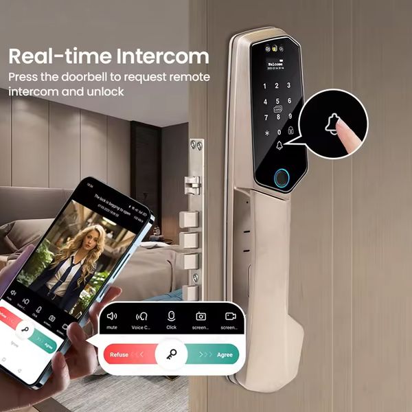 قفل هوشمند اکسل مدل EX-840 مجموعه دو عددی