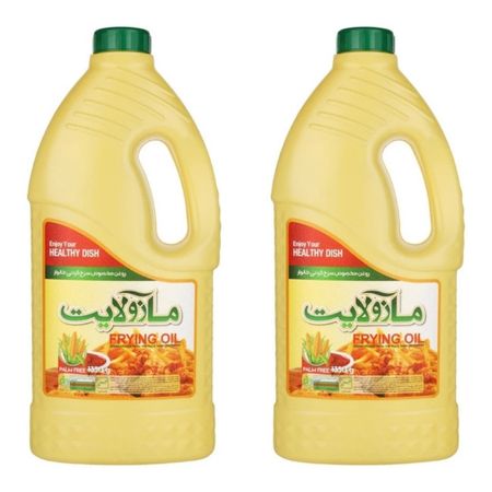 روغن ذرت سرخ-کردنی مازولایت - 1 بسته 1350 گرم