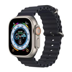 ساعت هوشمند مدل اولترا T1000 دارای قابلیت های قابلیت مکالمه مستقیم، قابلیت مکالمه از طریق بلوتوث، ضد آب بند سیلیکون