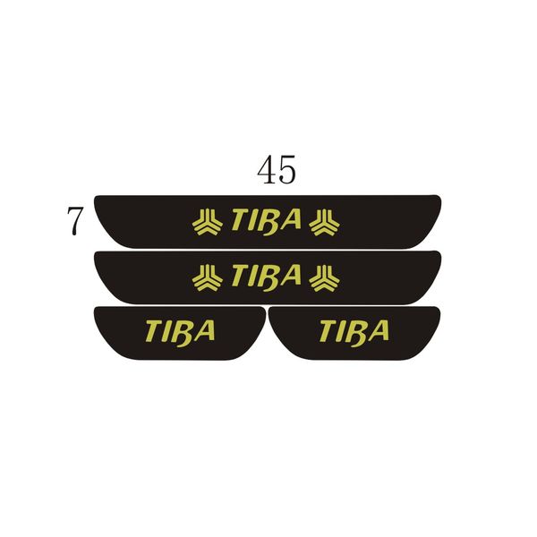 برچسب پارکابی خودرو کد TBG1 بسته 4 عددی*649
