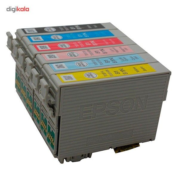 خرید کارتریج اپسون T081 بسته 6 عددی | بهترین قیمت و کیفیت 1404