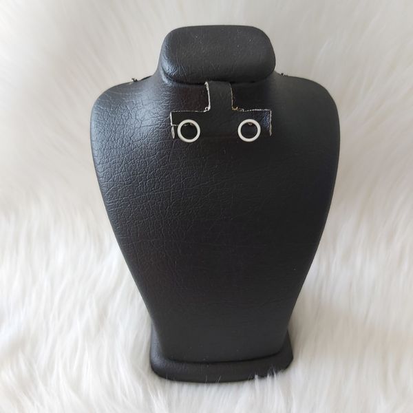 گوشواره زنانه مدل میخی طرح دایره کد shape111*549