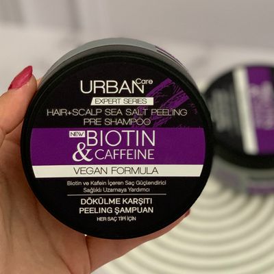 اسکراب سر ضد ریزش بیوتین و کافئین اربان Hair Scalp Sea Salt Peeling